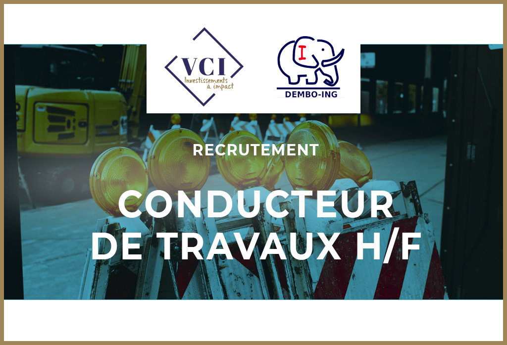 Offre d’emploi : conducteur de travaux TCE H/F à Calais